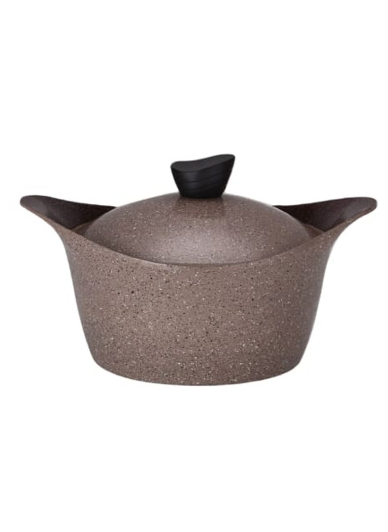 Badraig Brown granite cookware set consisting of 9 pieces  - Image 2