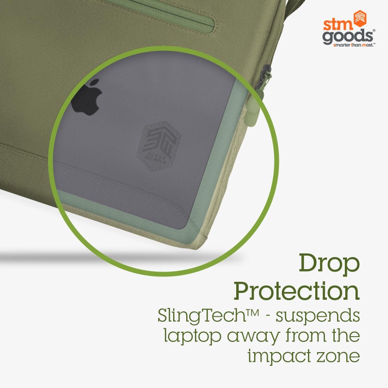 STM Minimal 16â€ Laptop Sleeve bag, Lightweight & Durable, Sustainable Travel & Daily Use - Image 3