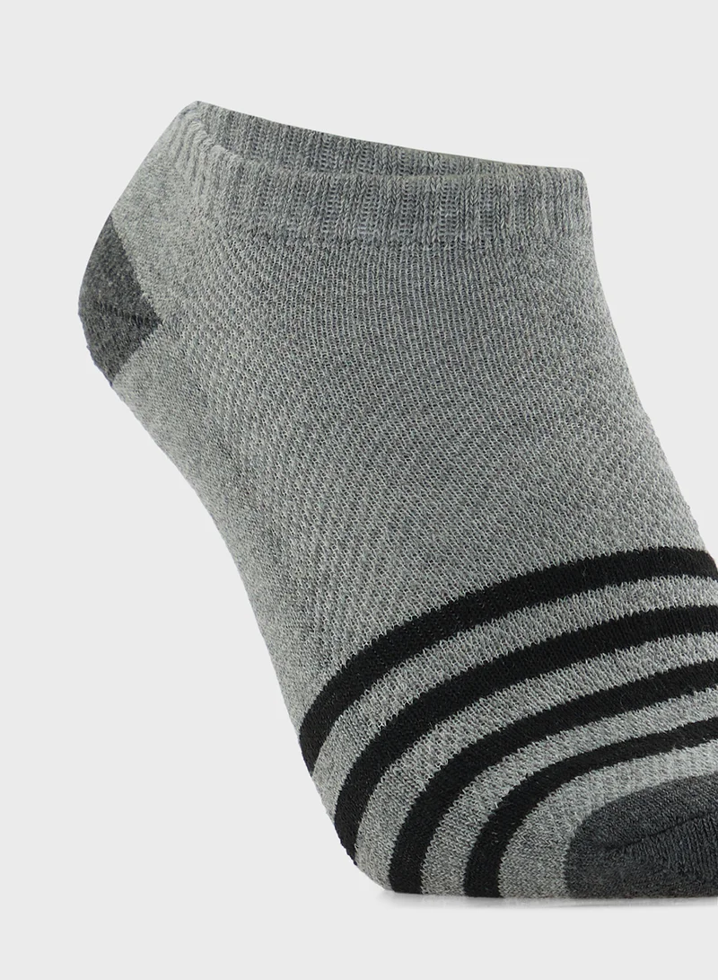 Seventy Five Basics 5 Pack Of Socks