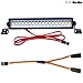AIMROCK RC Car Light Bar Roof Lamp Kit w20 LEDs for 110 Slash Stampede Rustler TRX4 Senton Granite SCX10 RC4WD D90 80mm - Image 3