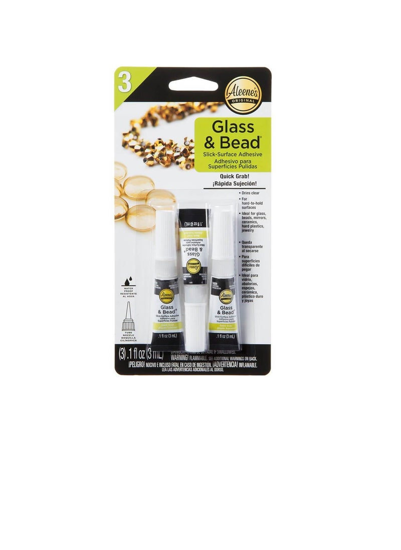 Aleene's - Glass & Bead Glue 3pk - Image 1