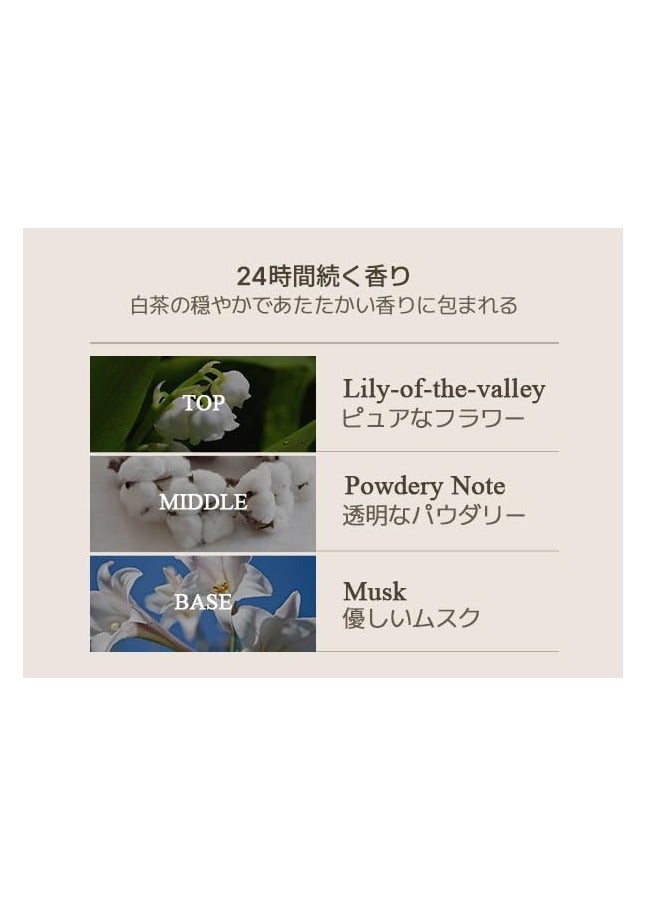 TEABLESS Lily Musk White Tea Perfume Body Wash 500g – Long-Lasting Floral Musk Scent – Korean Vegan Cleanser with Ceramides - Image 3