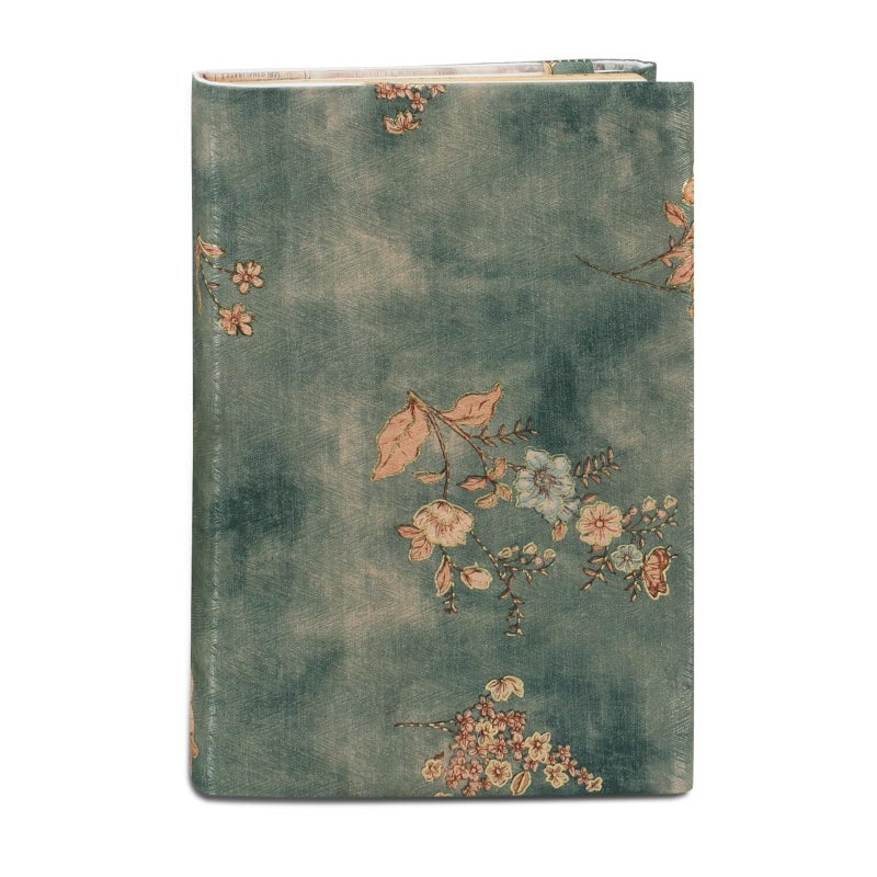 ASTIMESA Book Sleeve Covers for Paperback, A5 8.46 x 5.8 Inch Fabric Book Cover Protector, Adjustable Book Protector Case Pad for Hardcover Softcover Novels Protection (Spring Flora, 8.46 x 5.8) - Image 1