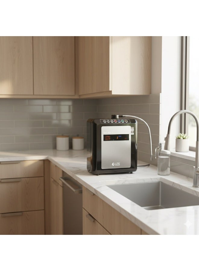 Lifeionizers Life Ionizer MXL-15 Alkaline Water Ionizer Hydrogen Machine with 15 Titanium plates Platinum Coated - Counter Top - Image 4