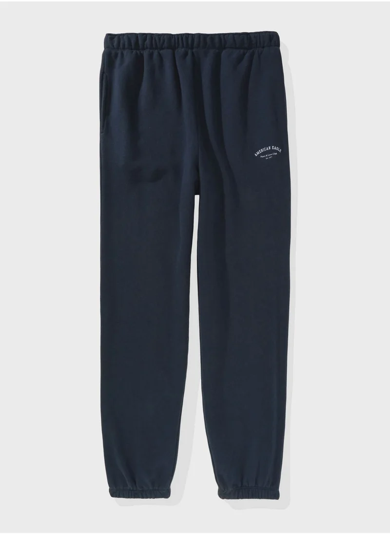 American Eagle Logo Drawstring Sweatpants