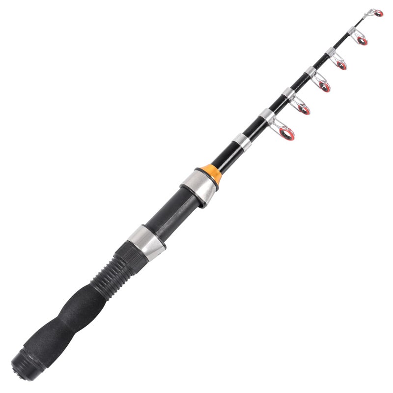 RESTCLOUD Telescopic Collapsible Fishing Rod - Small, Extendable Saltwater and Freshwater, Lightweight & Compact, 4.9 Feet - Image 5