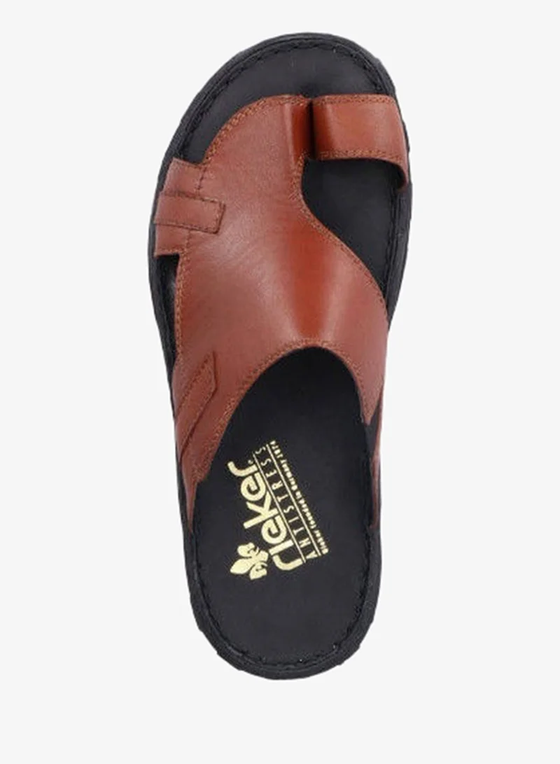 rieker Rieker Mens Arabic Sandals 26080-23 Lugano Brown 116-1058