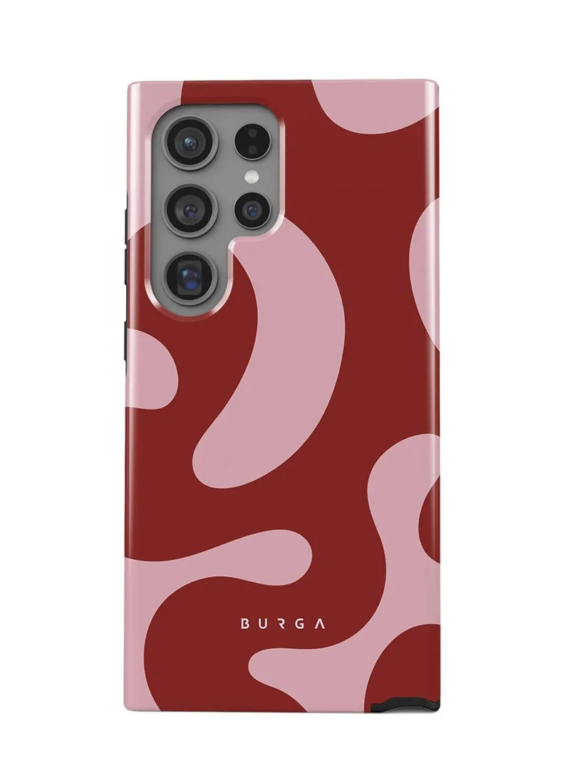 بورجا جراب سامسونج جالاكسي إس  ألترا للحماية المرنة للشاشة والكاميرا مطبوع