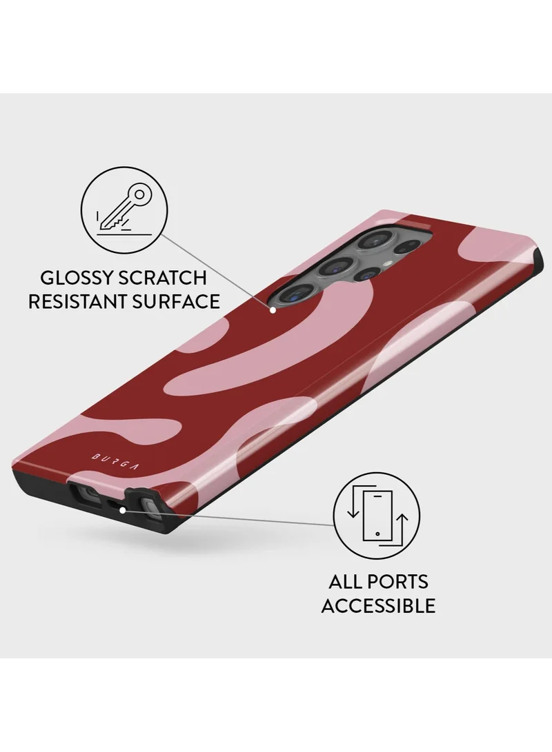 Burga  Samsung Galaxy S24 Ultra Case - Flex For Screen & Camera Protection Printed Case  | Best Price UAE