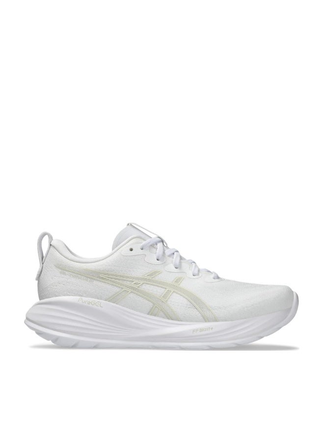 asics أحذية الجري GEL-Cumulus 27 للنساء باللون الأبيض - Image 1