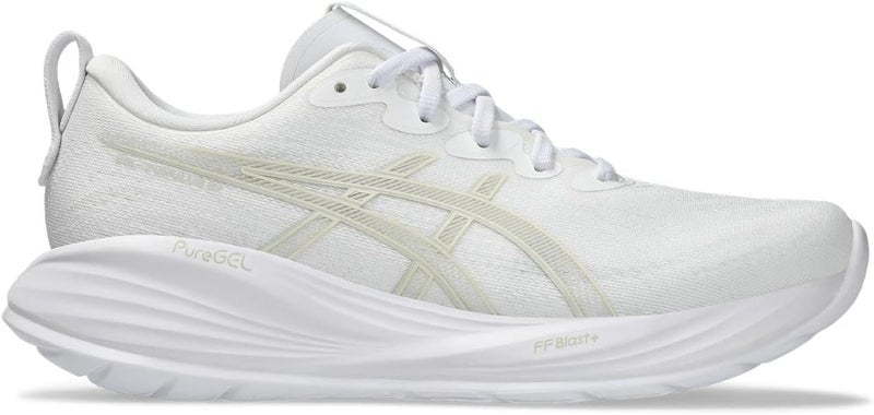 asics أحذية الجري GEL-Cumulus 27 للنساء باللون الأبيض - Image 3