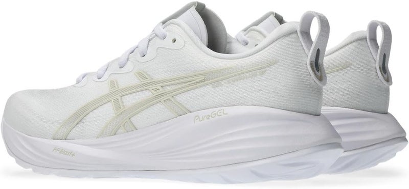 asics أحذية الجري GEL-Cumulus 27 للنساء باللون الأبيض - Image 2