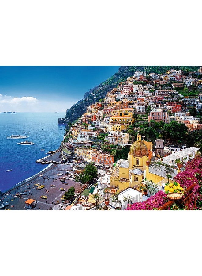 Trefl Positano, Italy 500 Piece Jigsaw Puzzle Red 19"x13" Print, DIY Puzzle, Creative Fun, Classic Puzzle for Adults and Children from 12 Years Old - Image 2