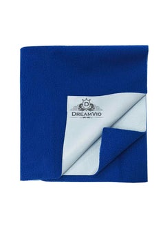 DREAMVIO DREAMVIO Cotton Extra Absorbent Waterproof Quick Dry Sheet for Baby Mattress Bed Protector Sheet for Toddler Children Pack of 3 Large Size 100x140 cm Baby Pink Royal Blue Mehroon  - Image 2