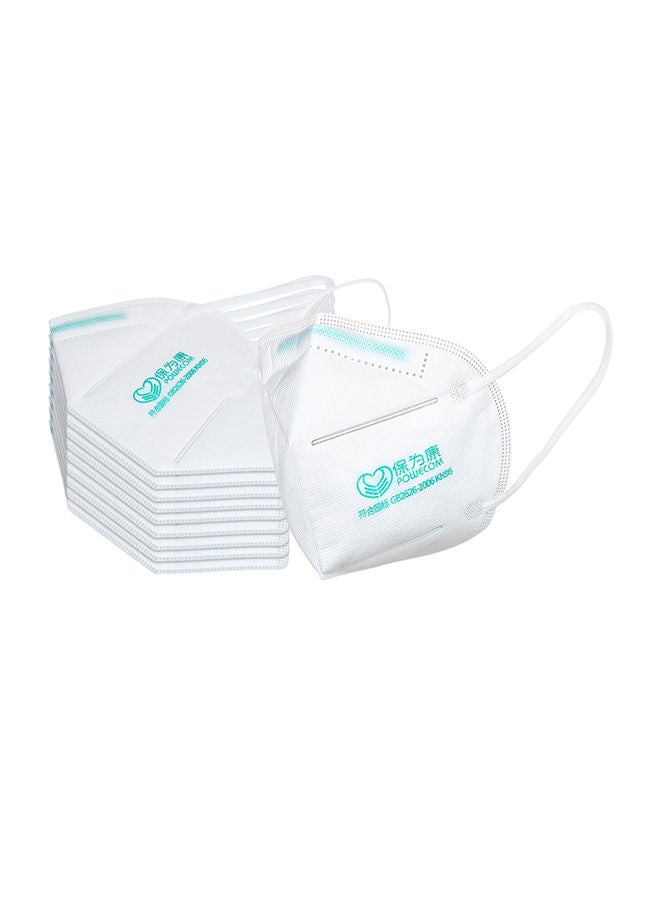 NIBEMINENT Pack Of 10 KN95 4-Layer Disposable Face Mask - Image 1
