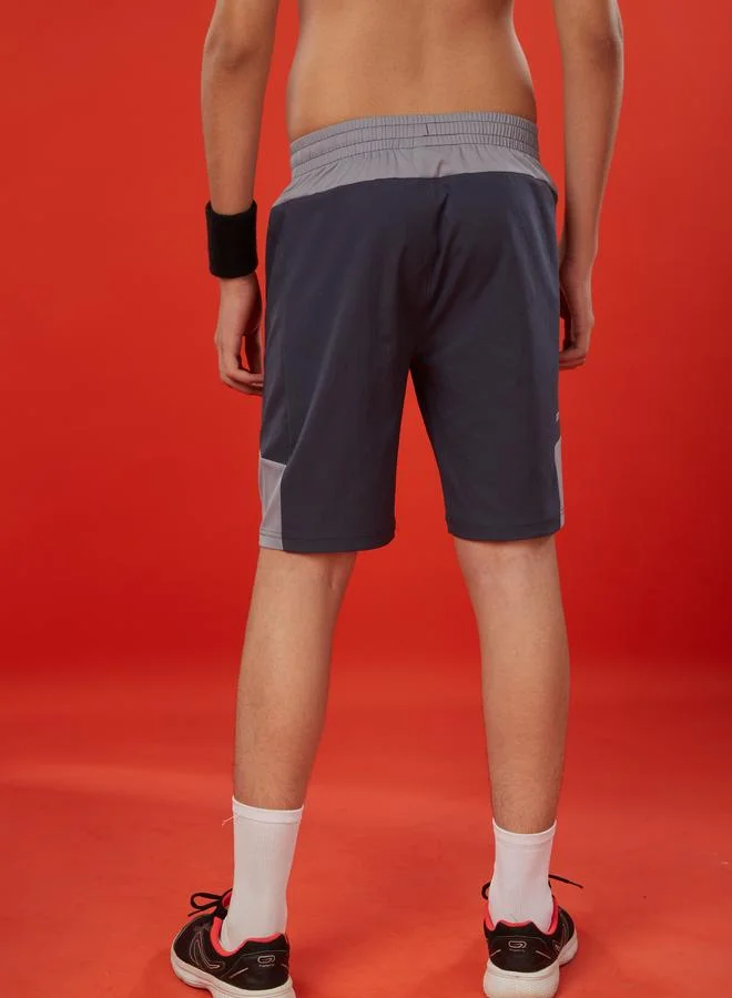 Technosport Technosport Solid 2-Way Stretch Shorts