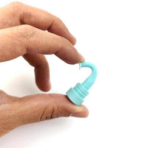 ROYHOO 15PCS Hard Contact Lens Remover RGP PlungerInserter for Soft Hard Lenses Contact Lens Remover (Green) - Image 4