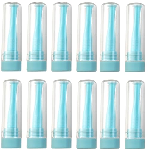 ROYHOO 15PCS Hard Contact Lens Remover RGP PlungerInserter for Soft Hard Lenses Contact Lens Remover (Green) - Image 1