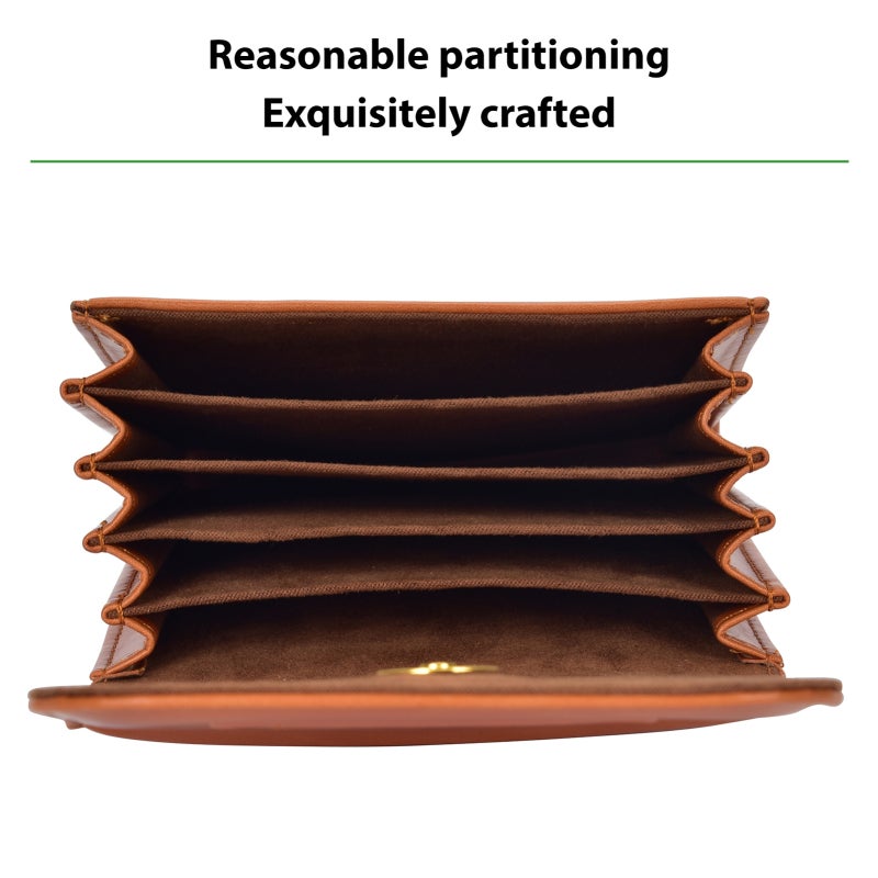 PRO TANLE Filter Storage Bag 5 Slots 95mm Camera Lens Filter Carry Case - Durable PU Leather Dust-Resistant Filter Pouch with Soft Lining for Photographers - Image 3