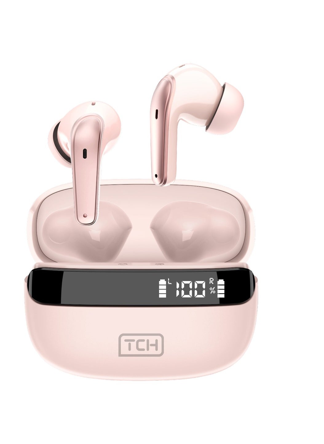 L10 Wireless Earbuds with Active Noise Cancellation (ANC) & Environmental Noise Cancellation (ENC), Bluetooth 5.3, "Stereo" Sound earbud, IPX4 Water Resistance, Touch Controls, Voice Assistant Support, 13mm Drivers Earphones, "AI-Enhanced Call Clarity, Dual Mics, 32-Hour Battery Life, and 450mAh Charging Case. 