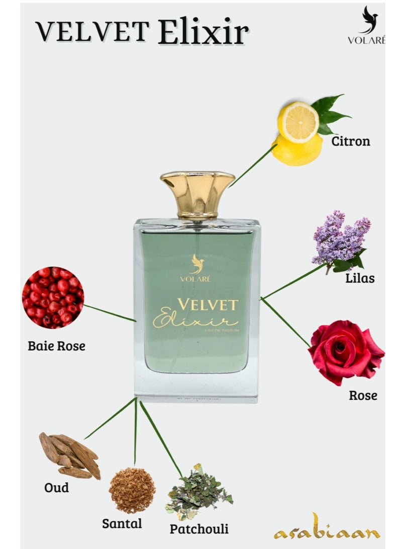 VOLARE Velvet Elixir Eau de Parfum ( inspired by Parfums de Marly Greenley‏ ) - 100ml  - Image 3