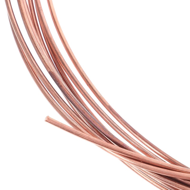 Conductive Bare Copper Wire 2mm Soft Copper Wire for Jewelry Making and Crafting 5 Meters for DIY Beading and Handmade Art Supplies - Image 3