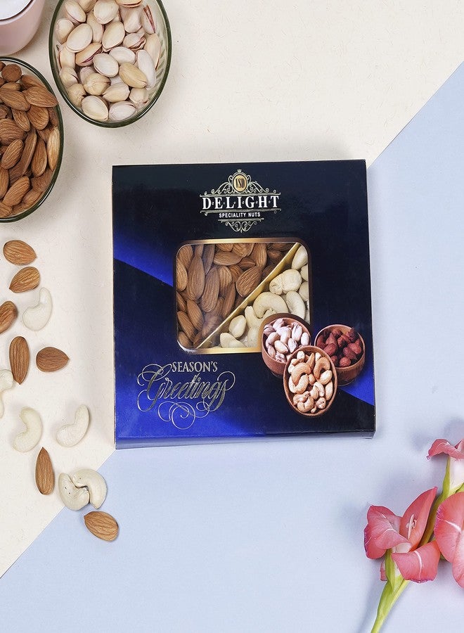 VSD Festive Dry Fruits Special Celebrations Hamper of 100g Cashew & 100g Almonds - Premium Dry Fruits Combo - Fancy Dry Fruits Gift Box - Image 2