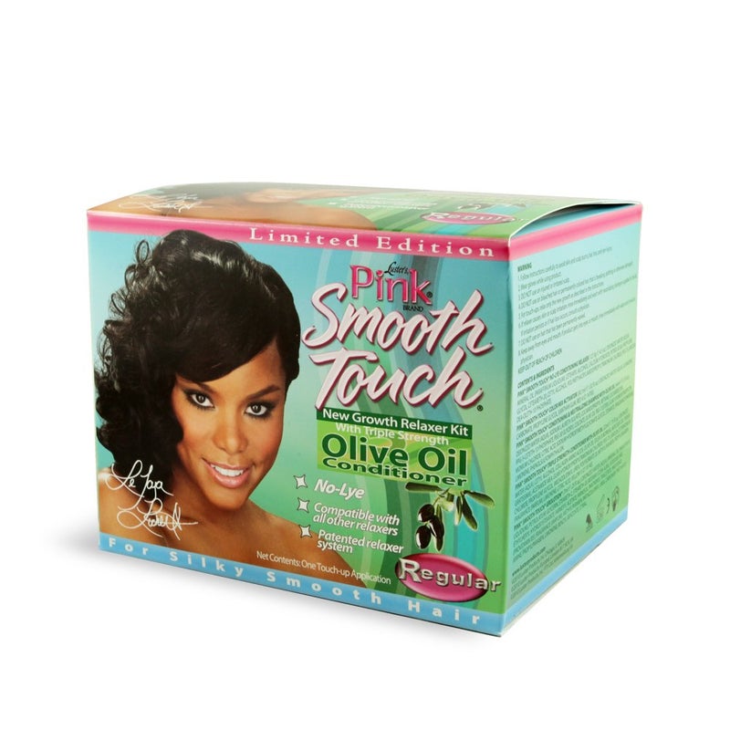 Luster's Pink smooth Touch New Growth Relaxer Kit, Regular
