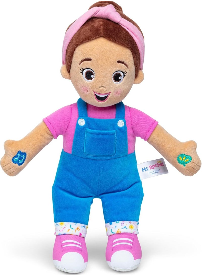 Ms. Rachel - Official Speak & Sing Doll, 12” Tall Interactive Toy with 4 Songs & 16+ Phrases, Toddler Toys for Girls & Boys Ages 6 Months to 3+ Years - Image 1