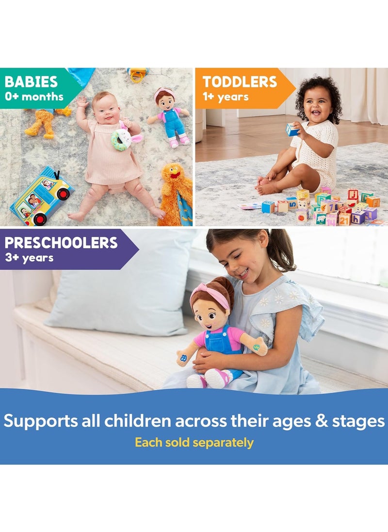 Ms. Rachel - Official Speak & Sing Doll, 12” Tall Interactive Toy with 4 Songs & 16+ Phrases, Toddler Toys for Girls & Boys Ages 6 Months to 3+ Years - Image 1