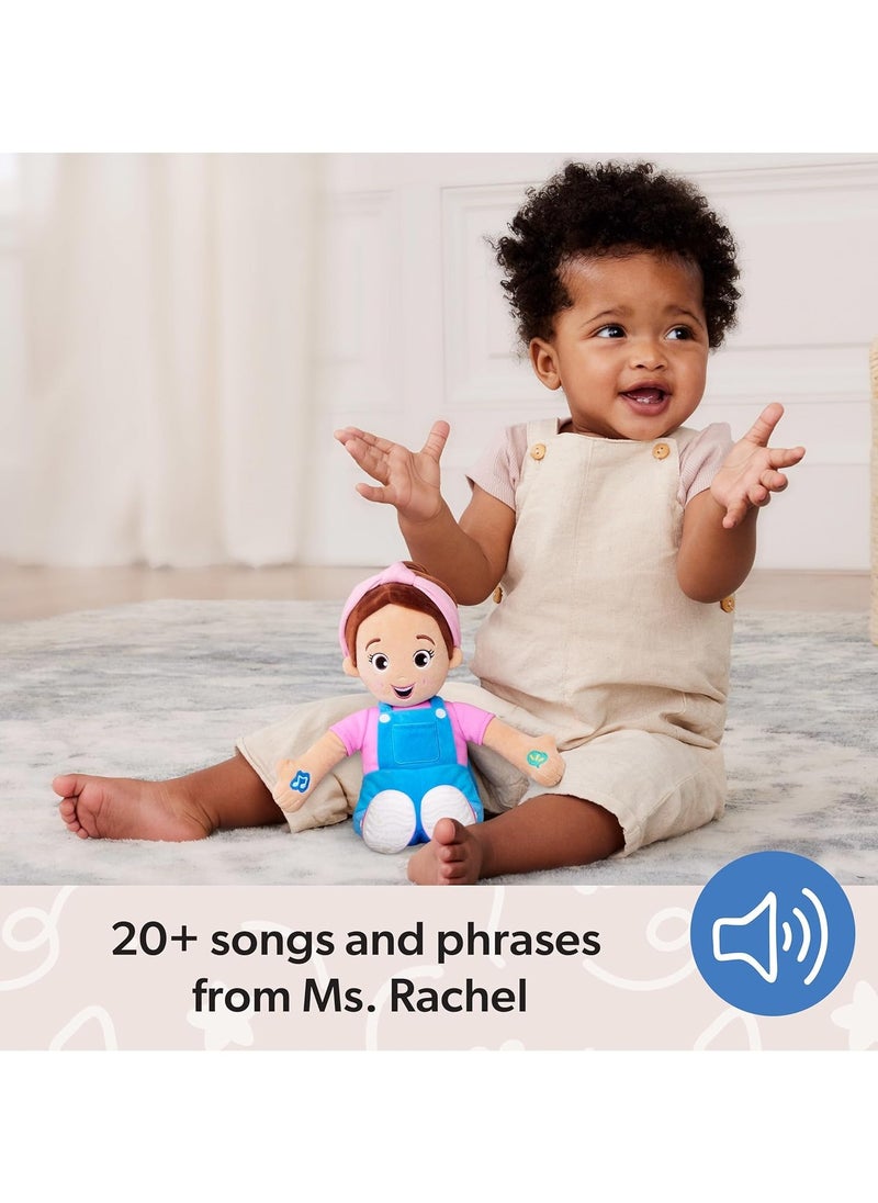 Ms. Rachel - Official Speak & Sing Doll, 12” Tall Interactive Toy with 4 Songs & 16+ Phrases, Toddler Toys for Girls & Boys Ages 6 Months to 3+ Years - Image 1