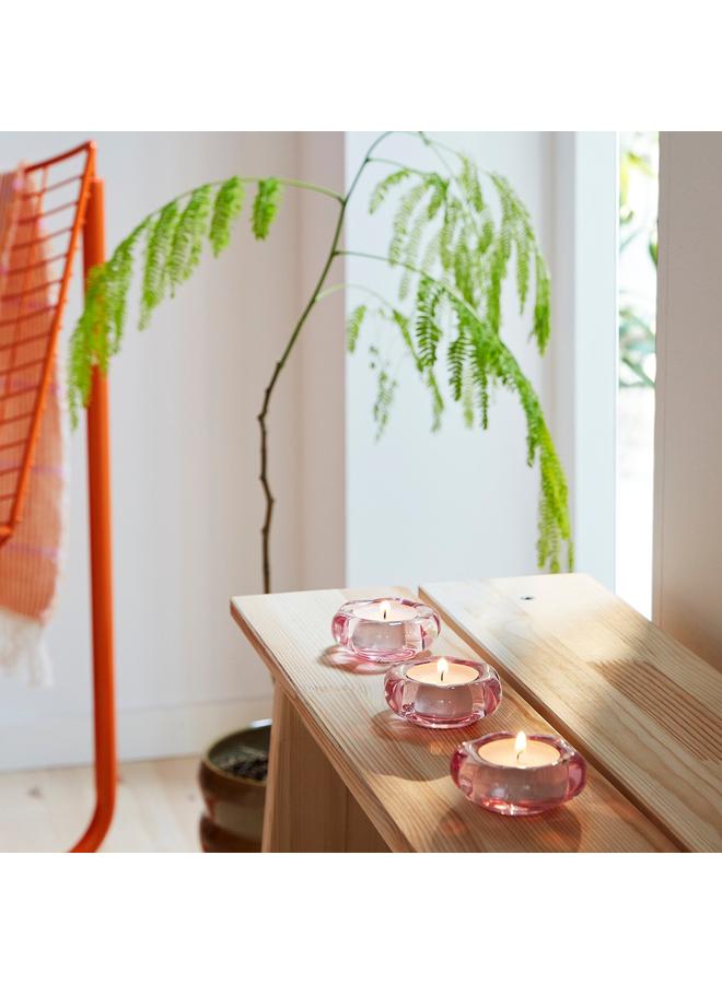 Zaboon Tealight Holder, Pink, 3 Cm - Image 3