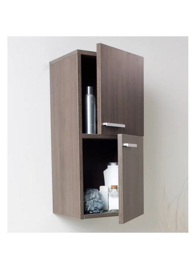 Homzmart MDF and Swedish Wood Bathroom storage Brown - 40x40x80 cm  - Image 1