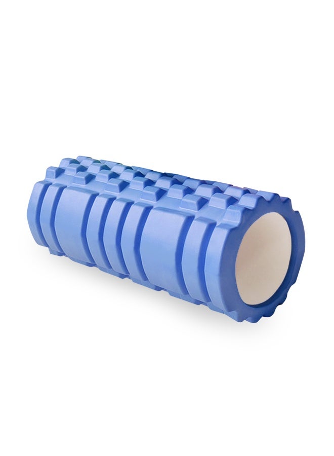 أسطوانة إسفنجية للتمارين الرياضية واليوجا وتمارين اللياقة البدنية باللون الأزرق