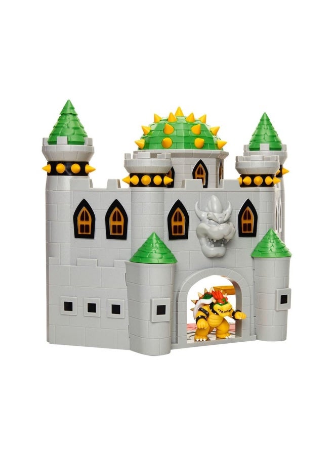 Nintendo Super Mario Deluxe Bowser's Castle Playset - Image 3