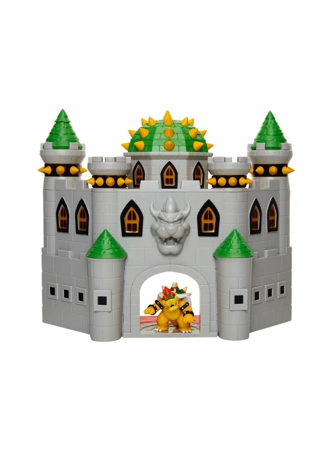 Nintendo Super Mario Deluxe Bowser's Castle Playset - Image 2