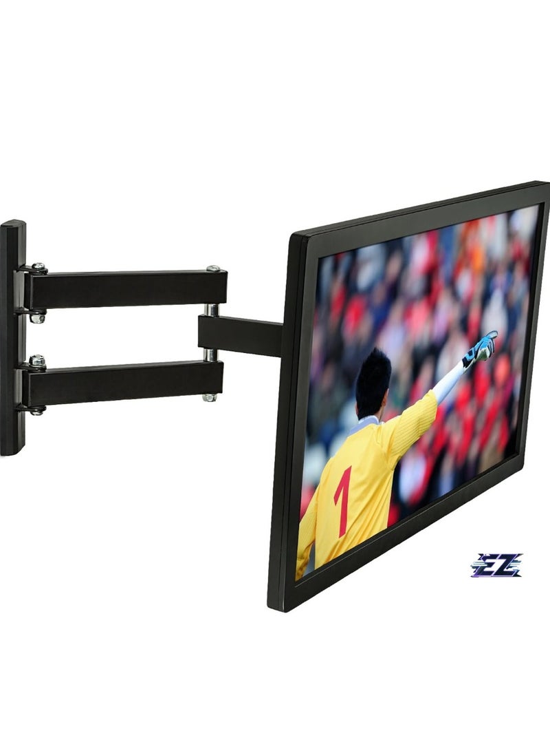 ELTRAZONE LCD TV Wall Mount Bracket with Full Motion Swing Out Tilt and Swivel Articulating Arm for 23-37" Flat Screen Displays with VESA 100 or 200 Mount Patterns - Image 1