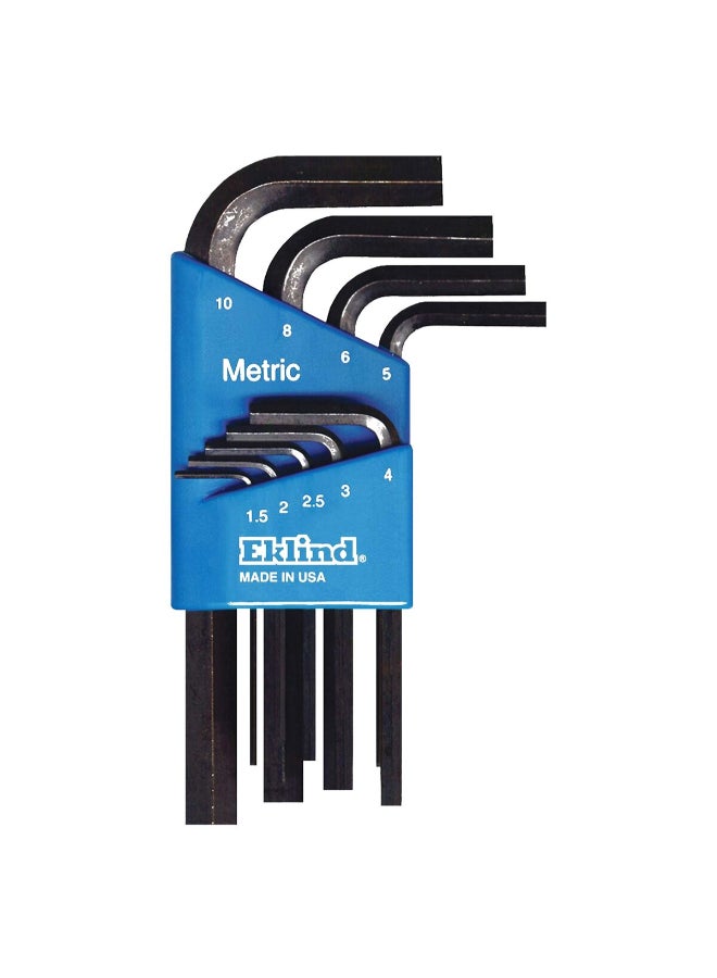 Eklind 9-Piece Hex-L Key Allen Wrench Set Black 1 x 3 x 3 Inch 10509 - Image 2