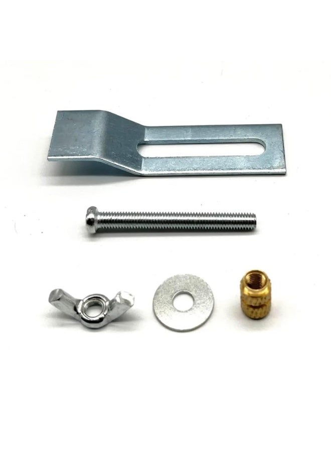 10 Pcs Under mount Sink Brackets, Washbasin Clamps Bracket, Under mount Sink Clips Kitchen Bathroom Sink Protectors for Kitchen Sink Dishwasher Mounting Bracket - Image 3