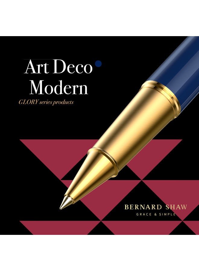 Bernard Shaw Luxury Galileo Blue Pearl Pen Gift Set High-end Business Signature Pen For Adults Birthday Gift - Image 3