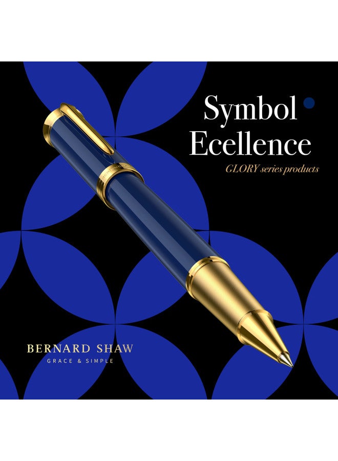 Bernard Shaw Luxury Galileo Blue Pearl Pen Gift Set High-end Business Signature Pen For Adults Birthday Gift - Image 2