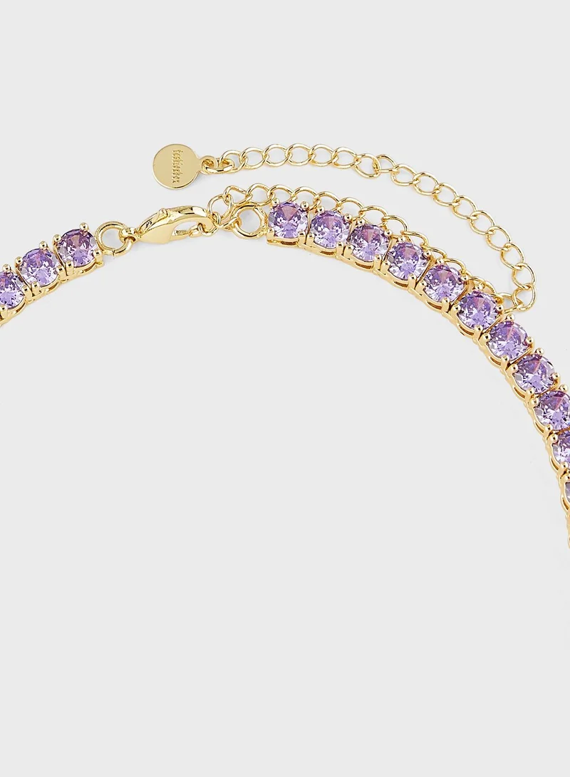 Fashionbox Gigi Tennis Short Necklace
