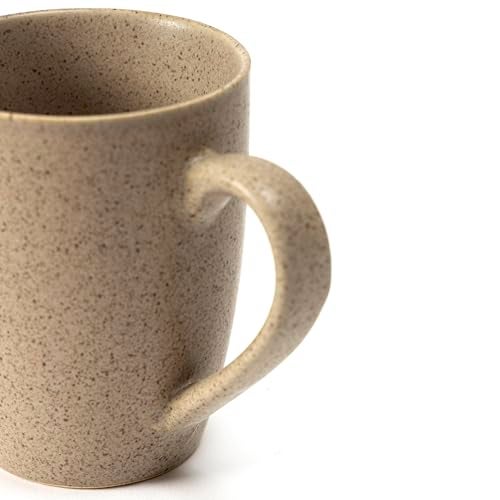 Beyond Homes Ceramic Coffee Mug Set of 2, 330 ml, Latte Brown | Matte Smooth Textured | Microwave Safe Ceramic Cup Set for Kitchen, Tea Cups for Daily Use (2, Latte Brown) - Image 5