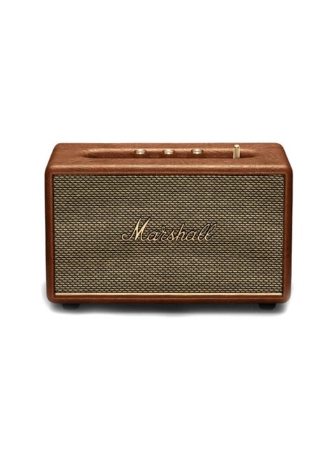 Marshall Acton III 60W Premium Home Wireless Speaker with Bluetooth 5.2 and Multiple Inputs - Enjoy signature Marshall sound | (Brown)