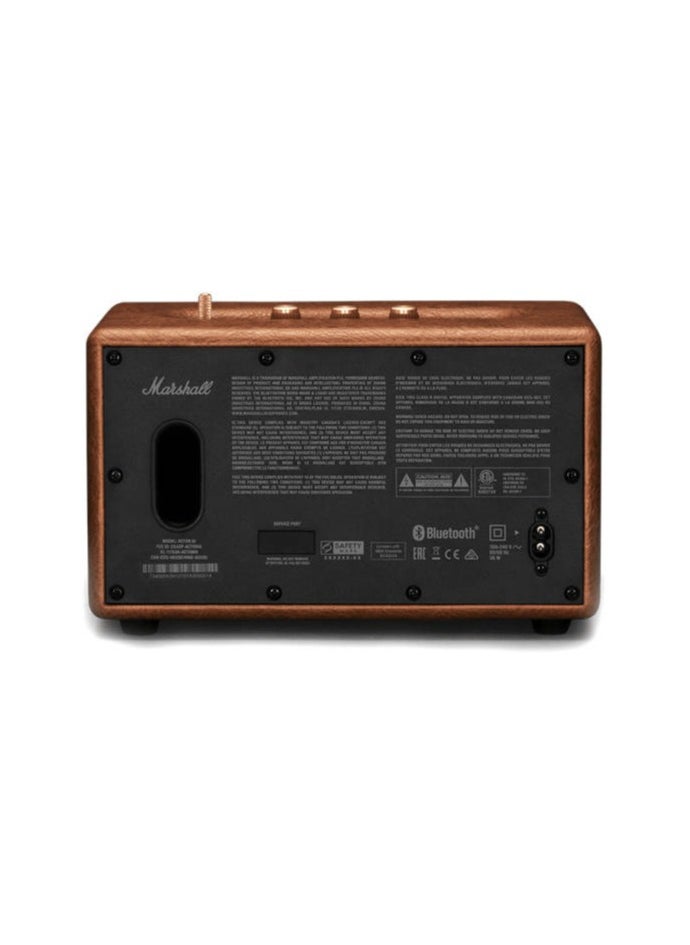 Marshall - Marshall Acton III 60W Premium Home Wireless Speaker with Bluetooth 5.2 and Multiple Inputs - Enjoy signature Marshall sound | (Brown) - Image 1