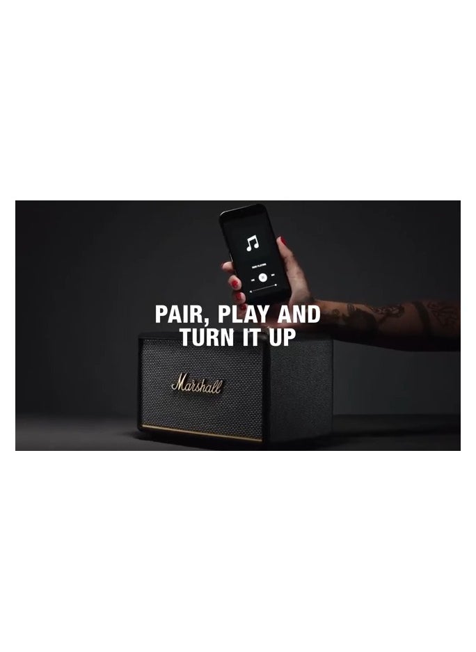 Marshall - Marshall Acton III 60W Premium Home Wireless Speaker with Bluetooth 5.2 and Multiple Inputs - Enjoy signature Marshall sound | (Brown) - Image 1