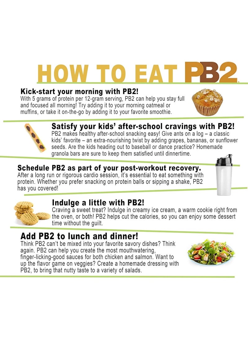 PB2 Foods PB2 Original Powdered Peanut Butter 454gr  - Image 5