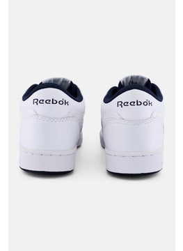 Reebok Kids Boy Club C Mid II Vintage Lace Up Tennis Shoes, White  - Image 2