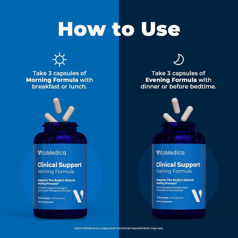 VitaMedica  Clinical Support Formula  Promotes Collagen  Wound Healing  Vitamin C D  A to Support Healthy Immune Function  Zinc  Selenium  Vitamin B  Multivitamin for Women  Men - Image 5