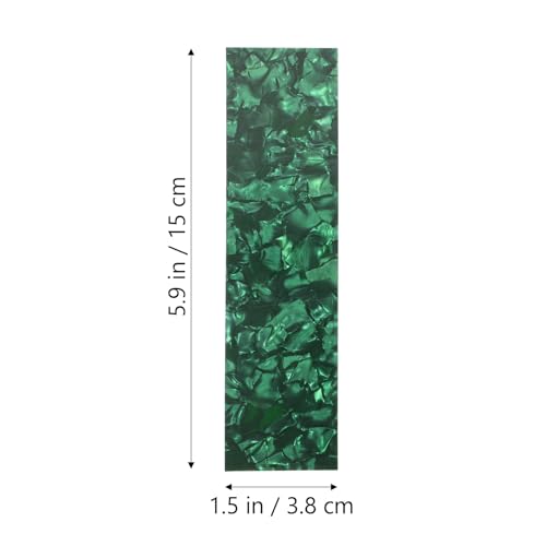 ROSENICE 15pcs DIY Guitar Pick Punch Sheets Musicians Recommended Light Medium and Heavy Celluloid Guitar Pick Strips Three Thickness Mixed Send Acoustic Guitar(Random Color and Style) - Image 5